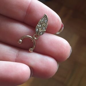 1 fake cartilage earring